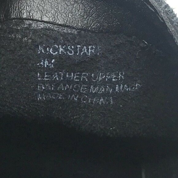 Von Dutch Kickstart Booties Black Block Heel 8 - Picture 8 of 9